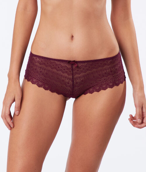 Culote de encaje gráfico Culote de encaje gráfico