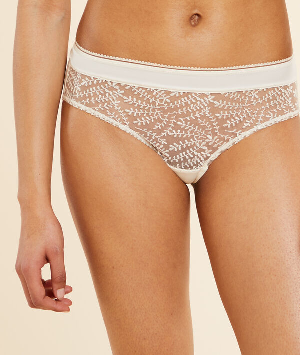 Culote de tul bordado Culote de tul bordado;${refinementColor}