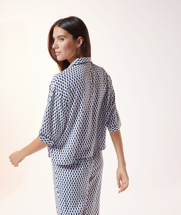 Camisa pijama estampada Camisa pijama estampada;${refinementColor}
