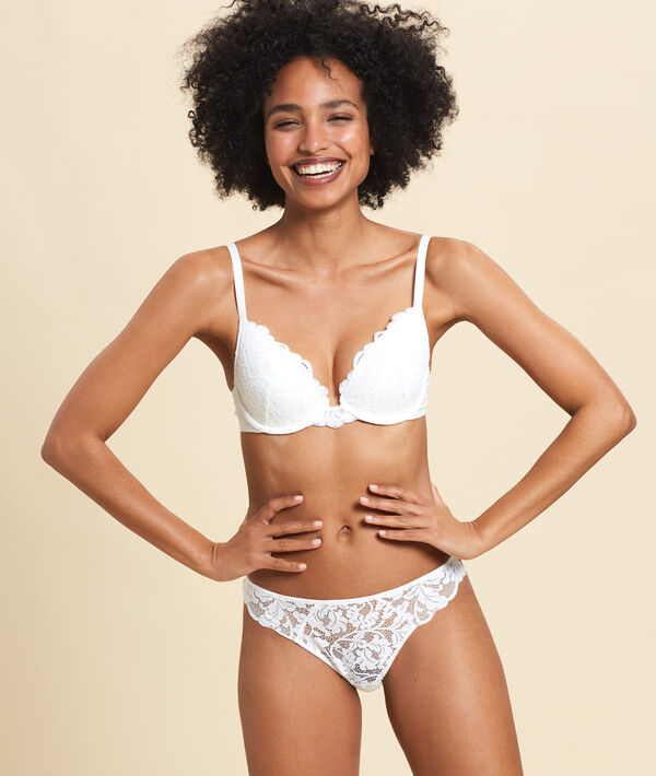 Tanga de encaje Tanga de encaje;${refinementColor}