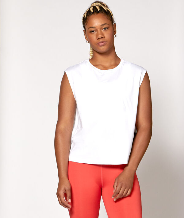 Top deportivo, manga corta Top deportivo, manga corta;${refinementColor}