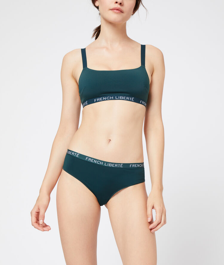 Culote de microfibra french liberté verde.