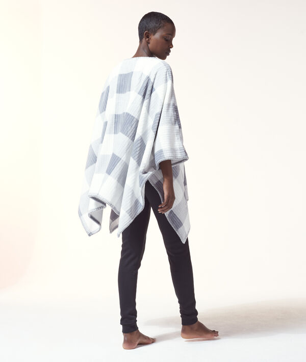 Veste polaire large à carreaux Veste polaire large à carreaux;${refinementColor}
