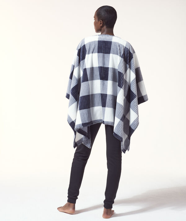 Veste polaire large à carreaux Veste polaire large à carreaux;${refinementColor}