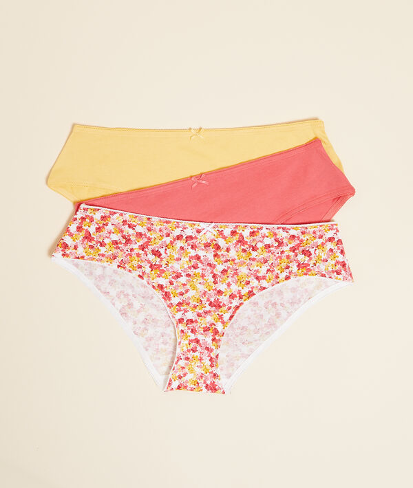 Lote de 3 culotes estampados Lote de 3 culotes estampados;${refinementColor}