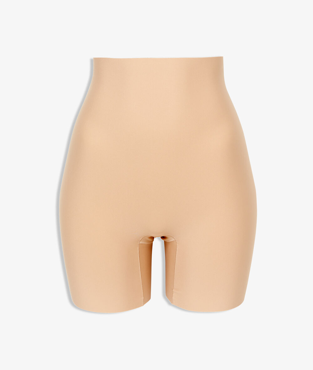 Malla corta. sujeción fuerte c.beige.
