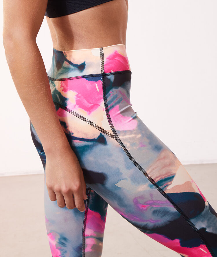 Leggings deportivos multicolor.