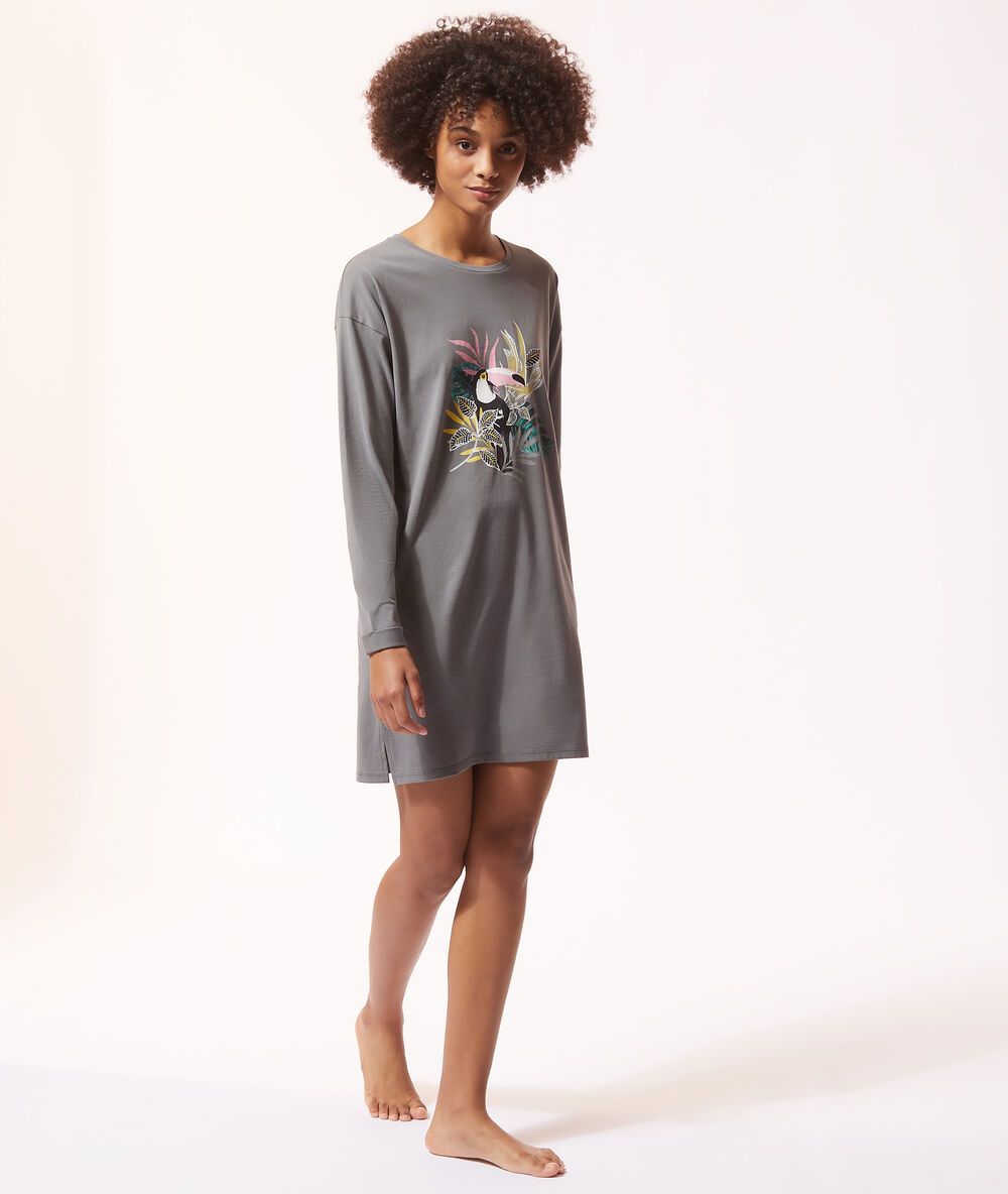 Camisón estampado c.kaki.
