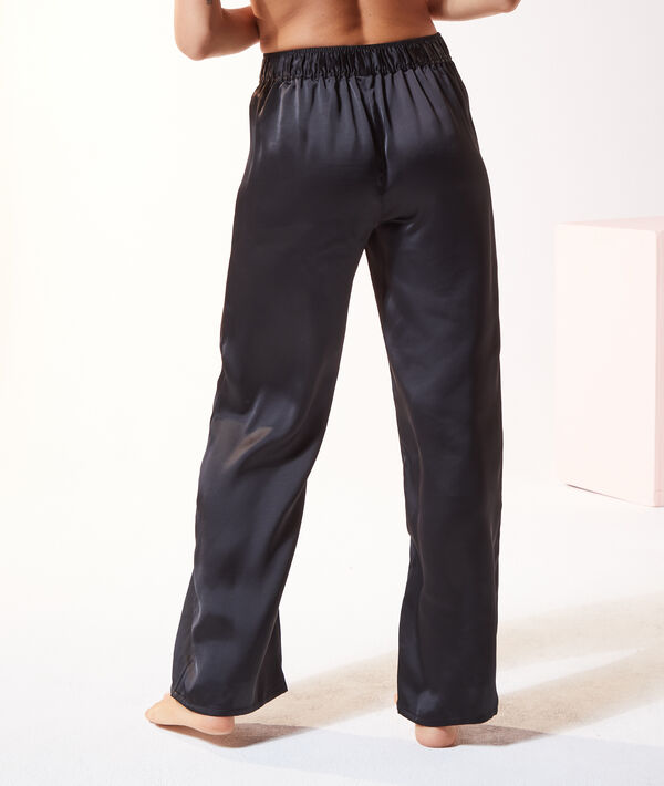 Pantalón pijama de satén Pantalón pijama de satén;${refinementColor}