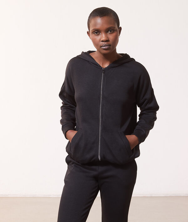 Chaqueta con cremallera homewear Chaqueta con cremallera homewear;${refinementColor}