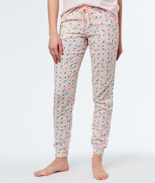 Pantalón estampado piñas Pantalón estampado piñas