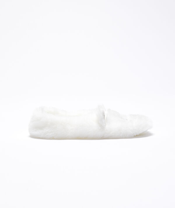Zapatillas con pelo orejas de gato Zapatillas con pelo orejas de gato