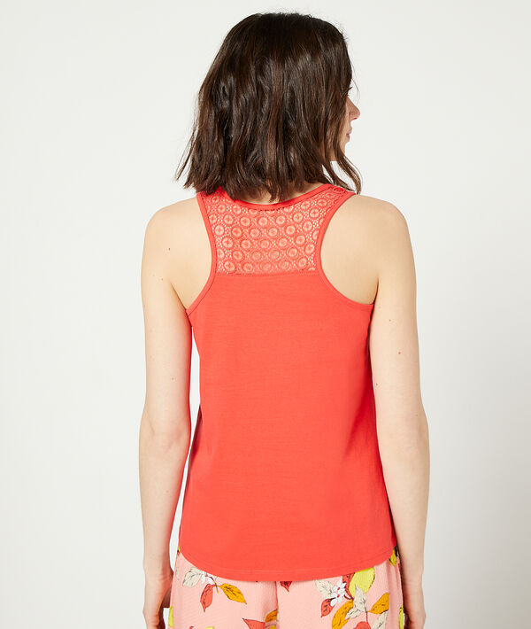 Top con motivos guipur Top con motivos guipur;${refinementColor}