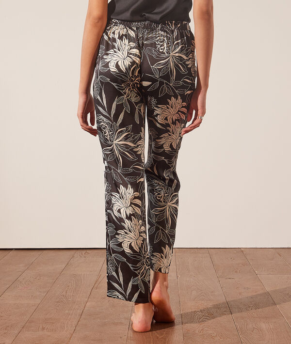 Pantalón pijama estampado floral Pantalón pijama estampado floral;${refinementColor}