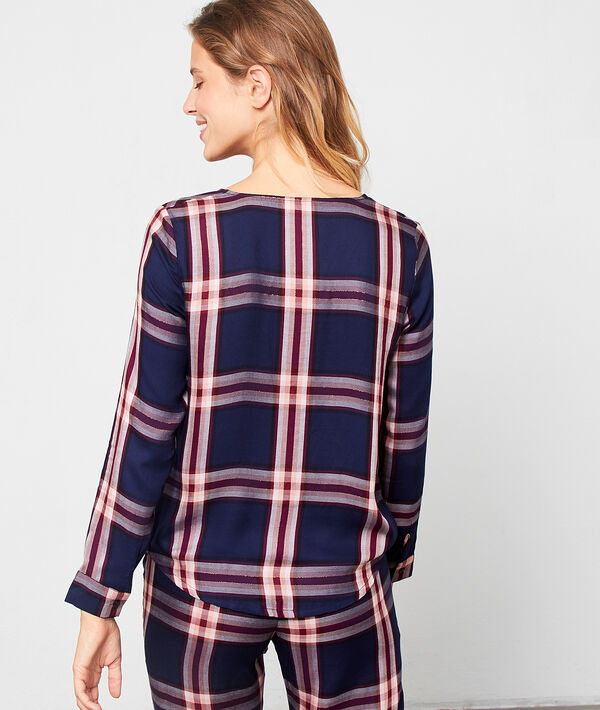 Camisa pijama escote cruzado Camisa pijama escote cruzado