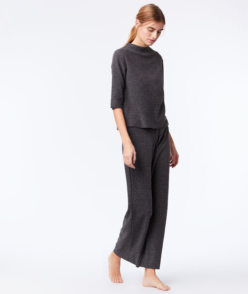 Pantalón largo homewear c.gris.