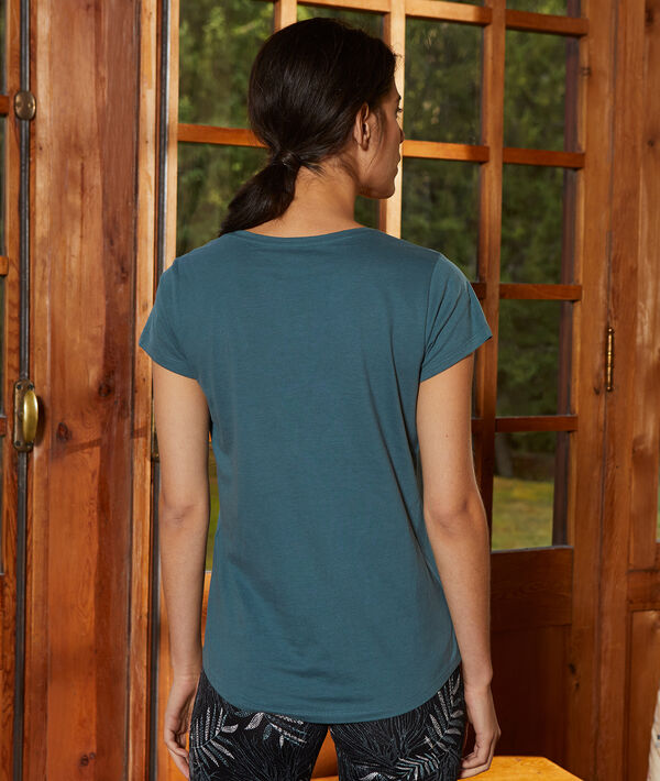 Camiseta manga corta de algodón Camiseta manga corta de algodón