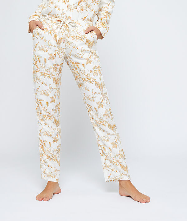 Pantalón pijama estampado selva Pantalón pijama estampado selva