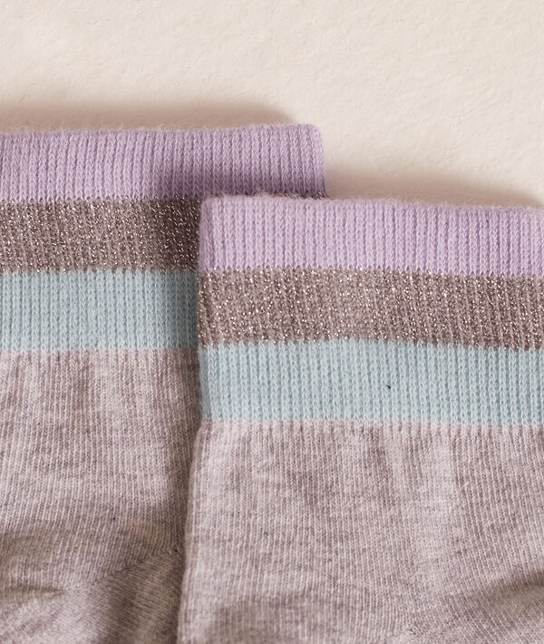 Calcetines franjas de color Calcetines franjas de color;${refinementColor}