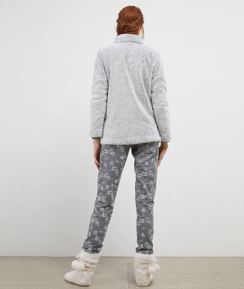 Pijama 3 piezas oso y pingüino Pijama 3 piezas oso y pingüino
