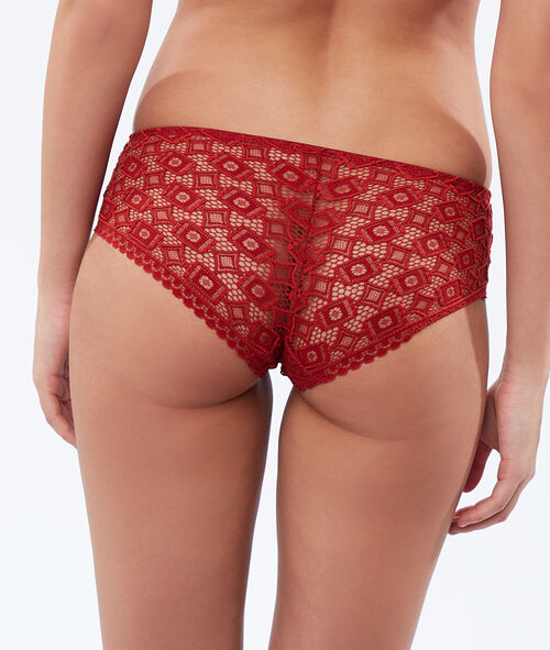 Culote de encaje geométrico Culote de encaje geométrico