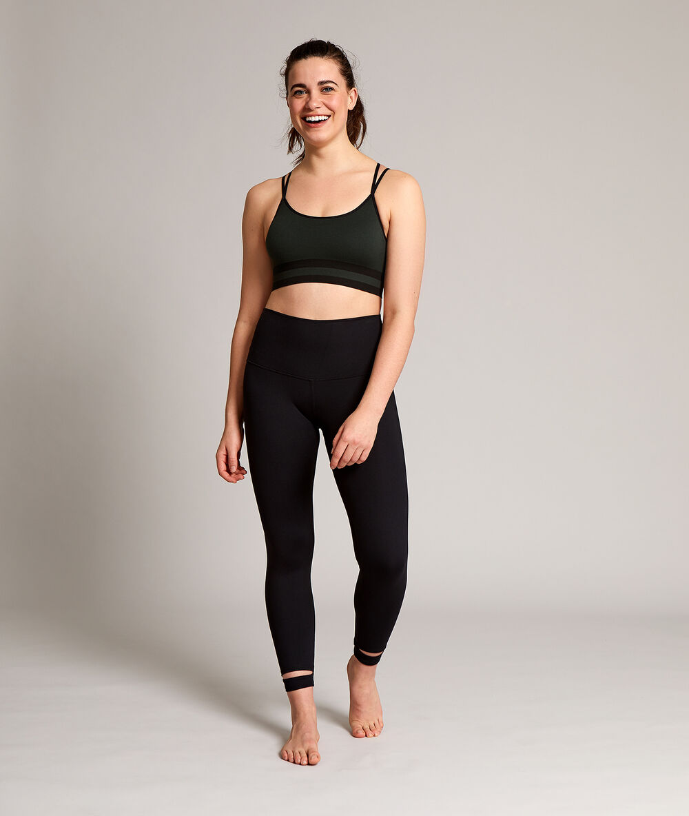 Leggings de yoga negro.