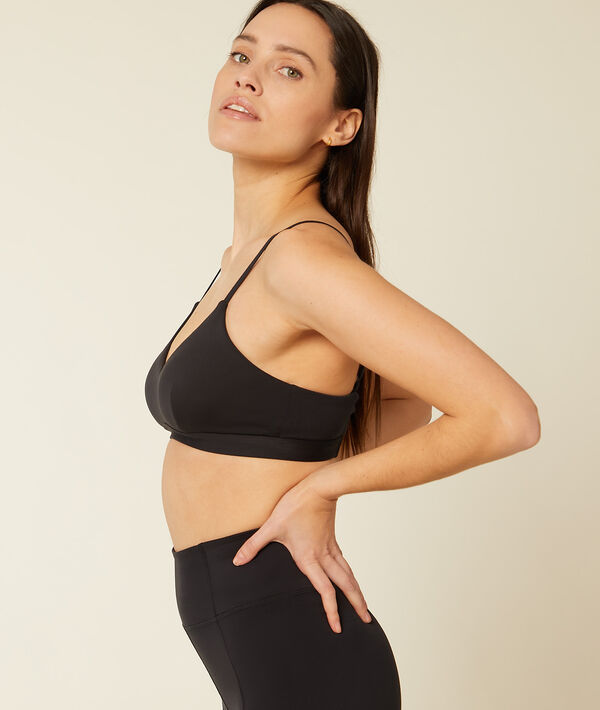 Top de yoga, sujeción media Top de yoga, sujeción media;${refinementColor}