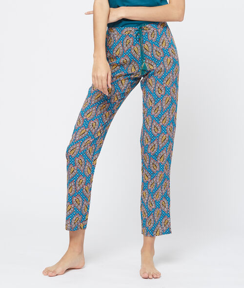 Pantalón estampado 7/8 Pantalón estampado 7/8