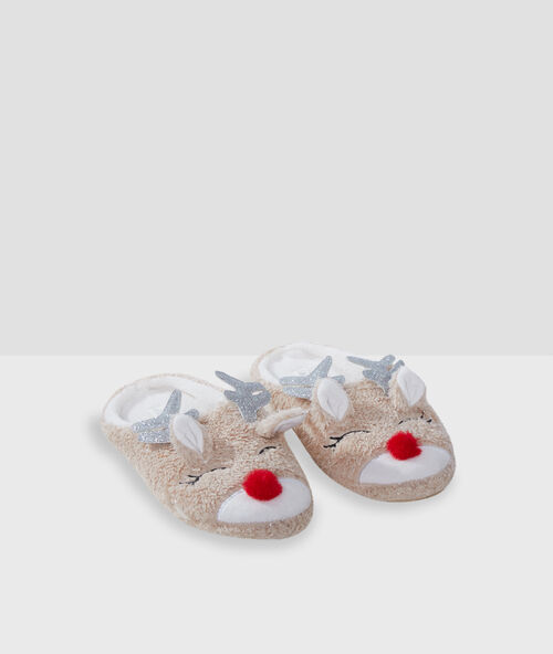 Zapatillas renos c.beige.