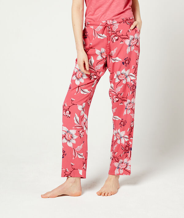 Pantalón estampado floral Pantalón estampado floral;${refinementColor}