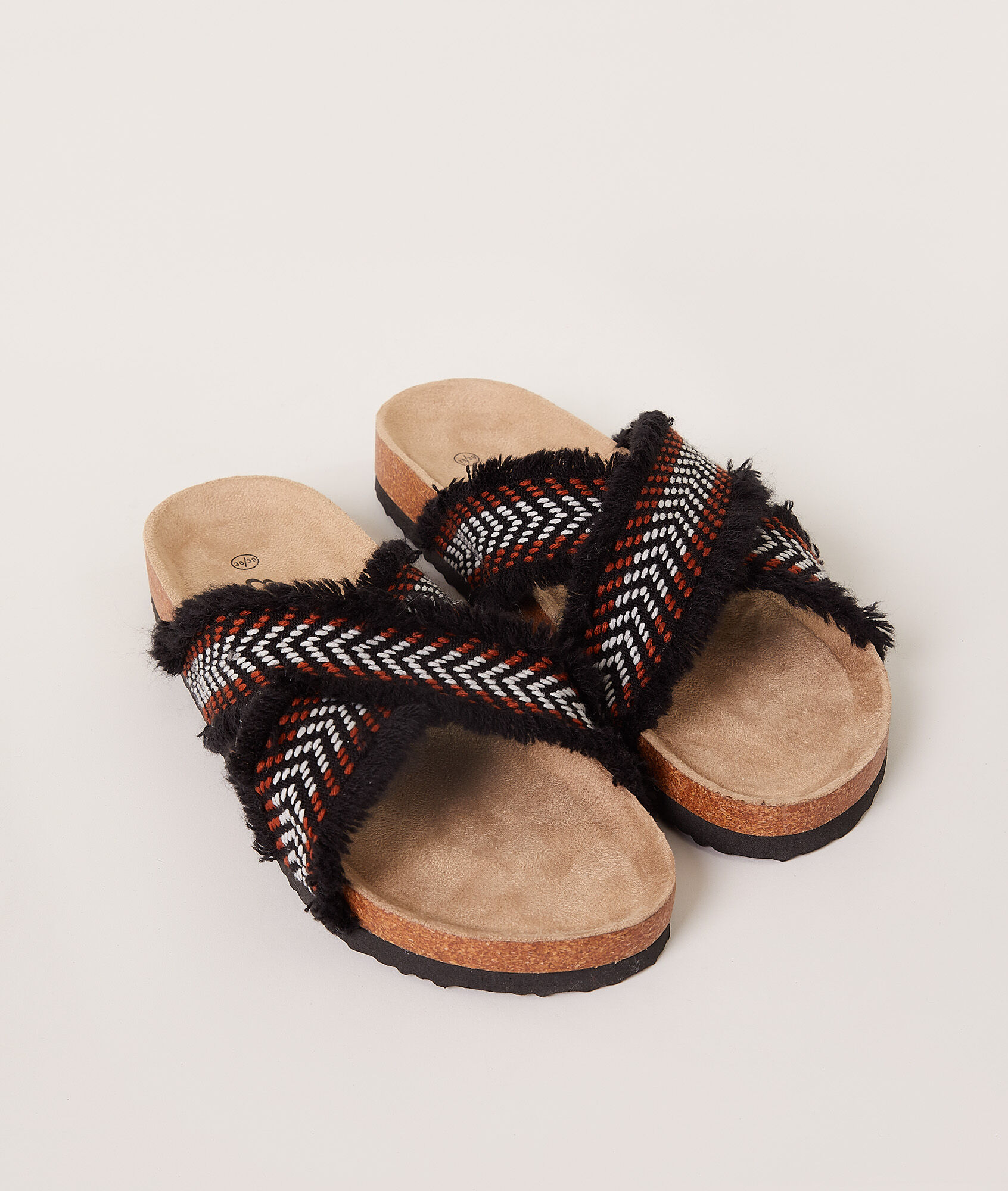 Zapatillas tiras cruzadas - SEYMOUR - NOIR - ETAM