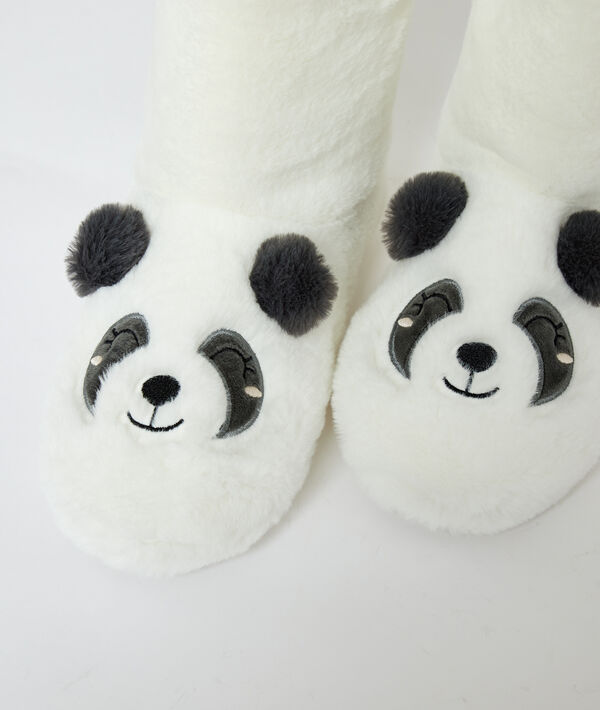 Zapatillas tipo botines panda Zapatillas tipo botines panda;${refinementColor}