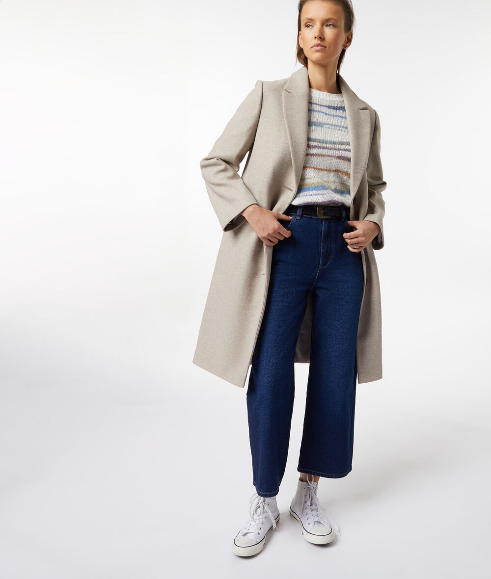 Abrigo corte - VICTORIA - TAUPE ETAM