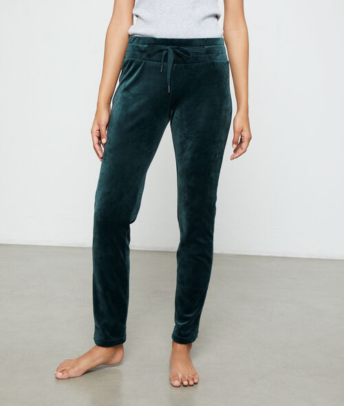 Pantalón homewear terciopelo Pantalón homewear terciopelo