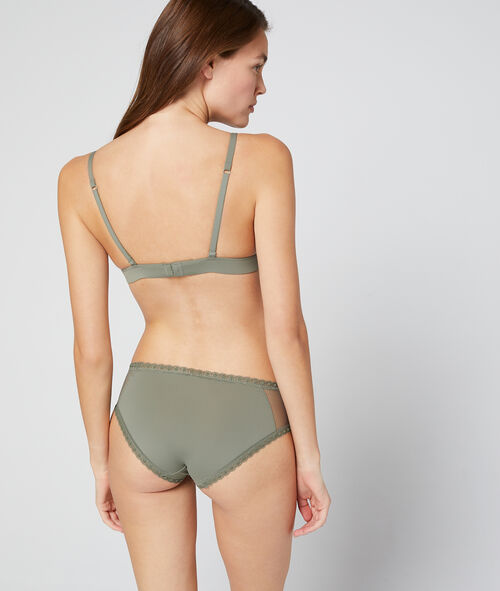 Culote de microfibra y tul Culote de microfibra y tul