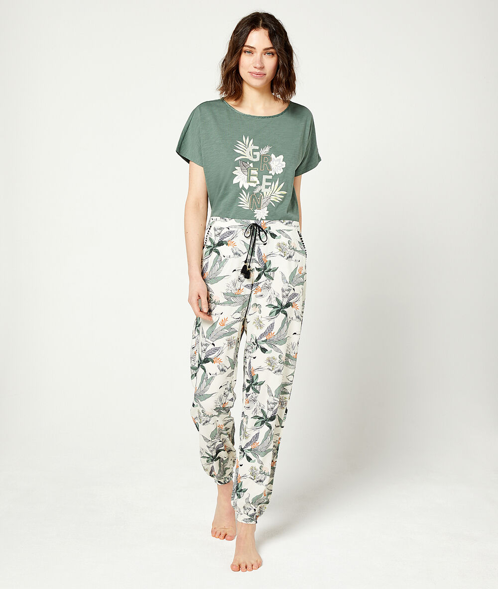 Camiseta ‘green’ caqui.
