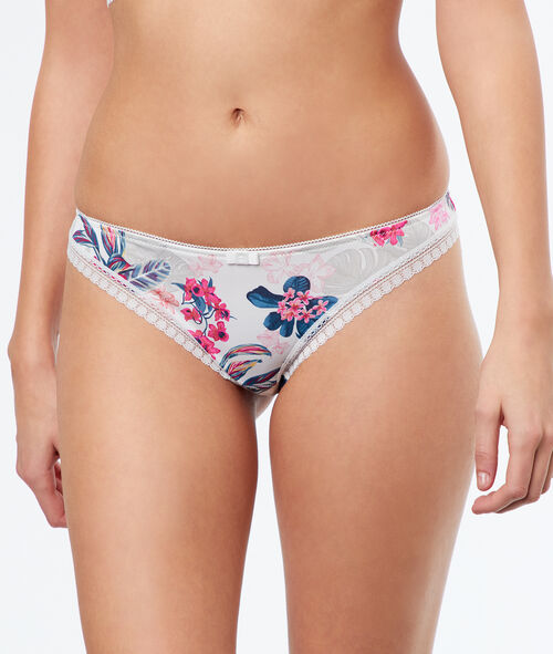 Tanga estampado floral Tanga estampado floral