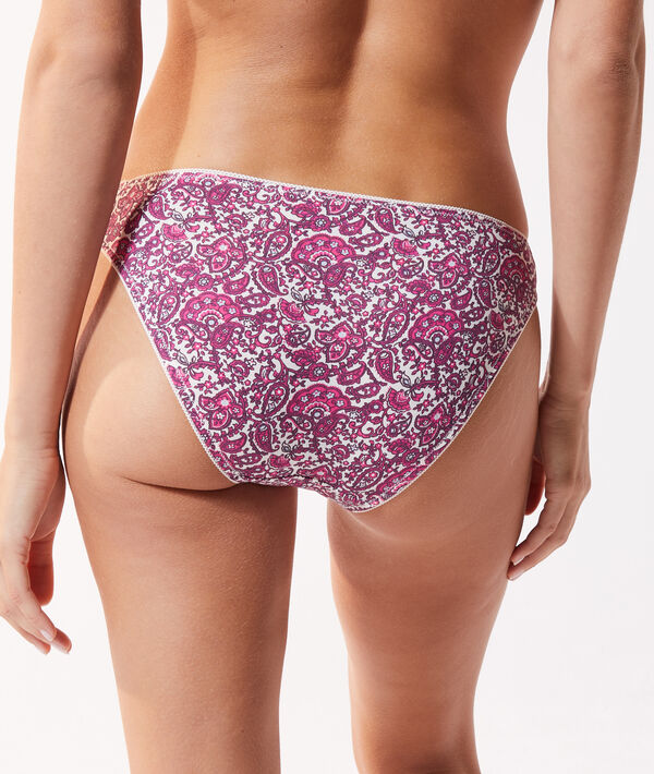 Lote de 7 braguitas estampadas Lote de 7 braguitas estampadas;${refinementColor}