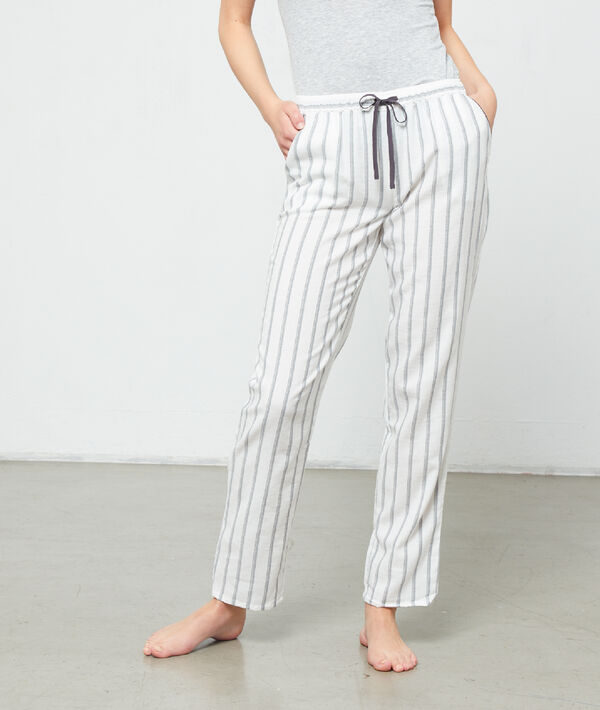 Pantalón estampado de rayas Pantalón estampado de rayas
