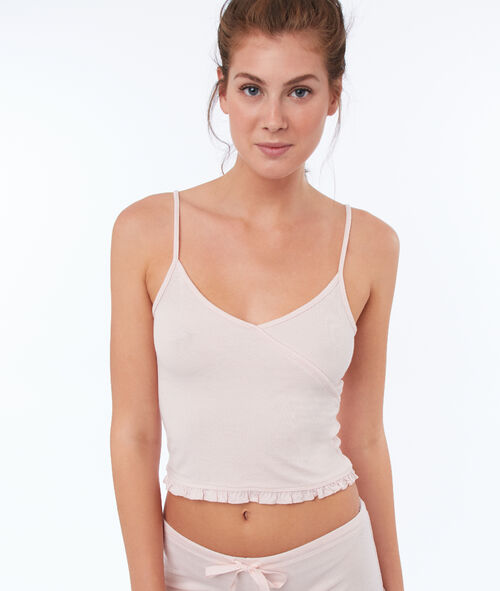 Top tejido suave relieve Top tejido suave relieve