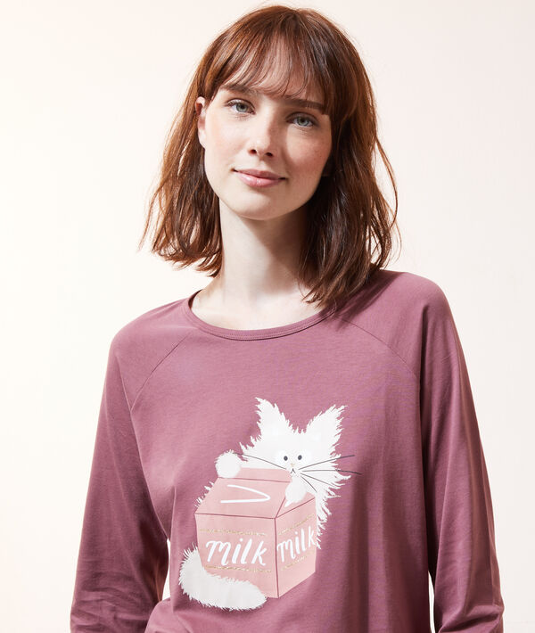Camiseta estampada 'milk' Camiseta estampada 'milk';${refinementColor}