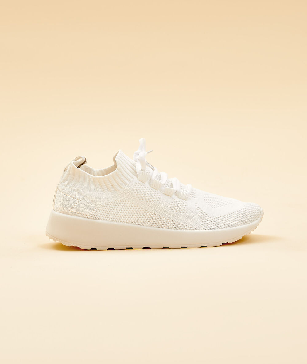 Zapatillas sneakers homewear blanco.