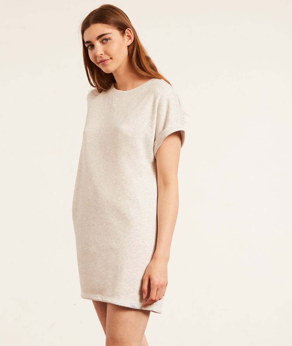 Camisón corto c.gris claro.