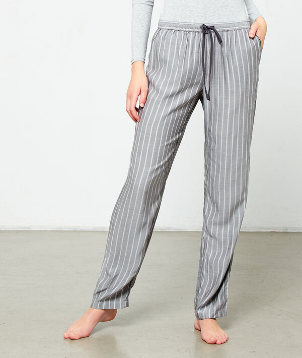 Pantalón estampado de rayas Pantalón estampado de rayas