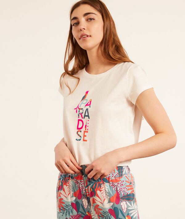Camiseta dibujo 'paradise' Camiseta dibujo 'paradise';${refinementColor}