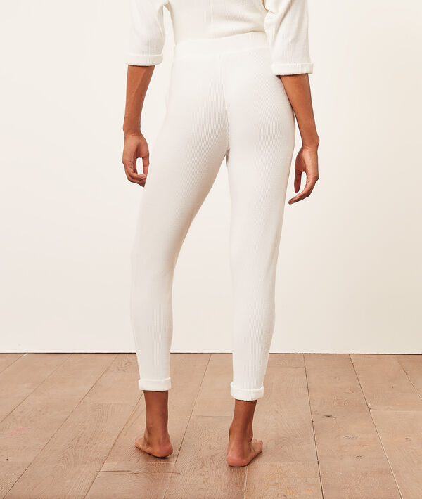 Pantalón jogger, tejido canalé Pantalón jogger, tejido canalé;${refinementColor}