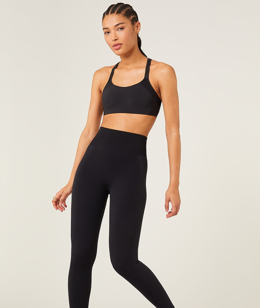 Leggings de yoga negro.
