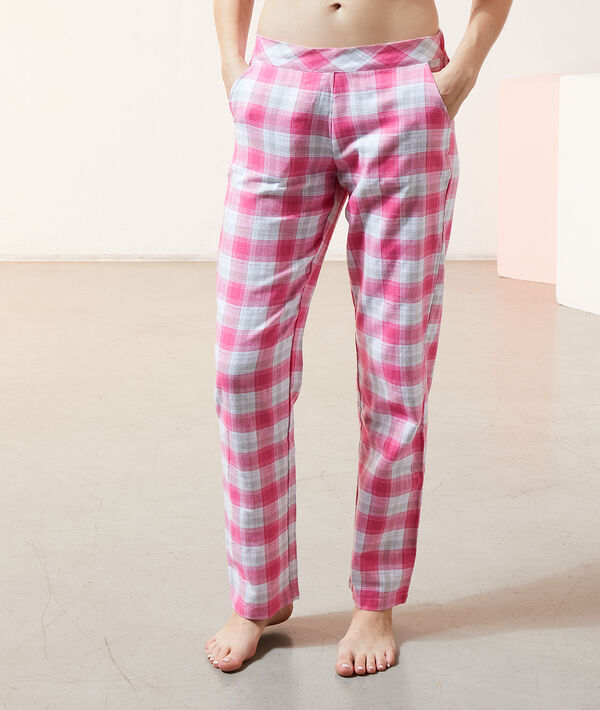 Pantalón estampado de cuadros Pantalón estampado de cuadros;${refinementColor}
