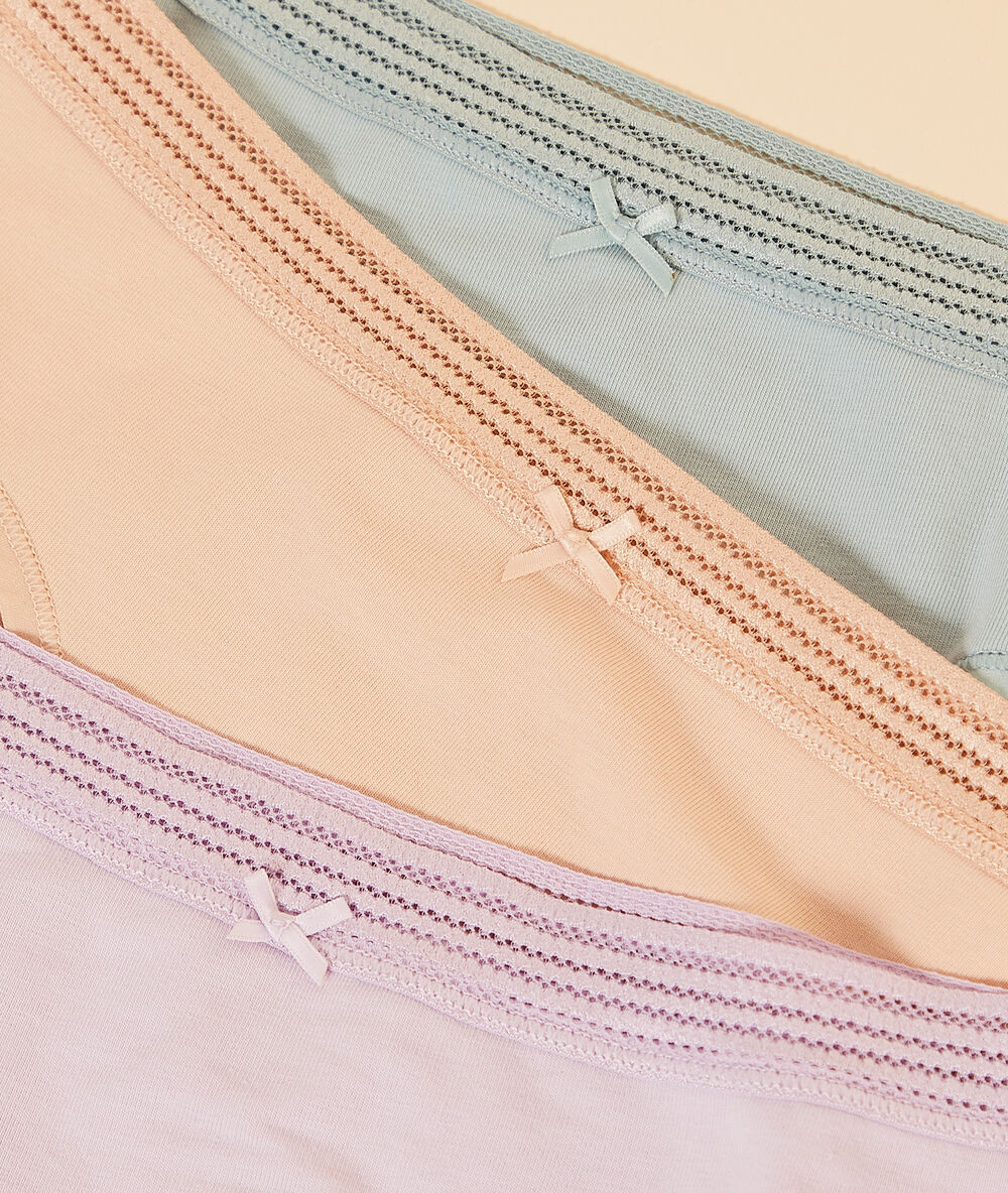 Spe es/ru - lot de 3 culottes multicolore.
