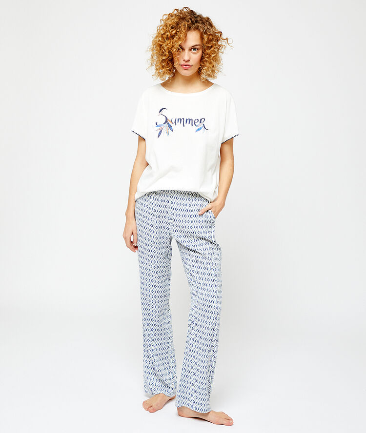 Camiseta 'summer' crudo.